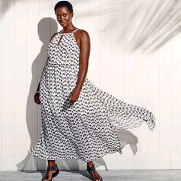 torrid Dresses & Skirts - Arrow print halter maxi dress - Sz 10